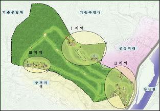 '춘추근린공원 조성사업' 기본계획안. 